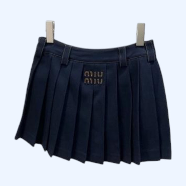 [ Miu Miu ] 미우미우 플리츠 미니 스커트