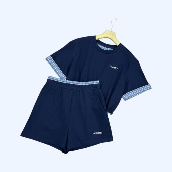 [ Miu Miu ] 미우미우 크롭 스트링 세트