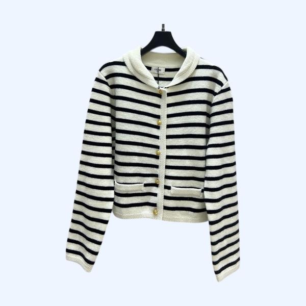 [ Celine ] 셀린느 스트라이프 가디건