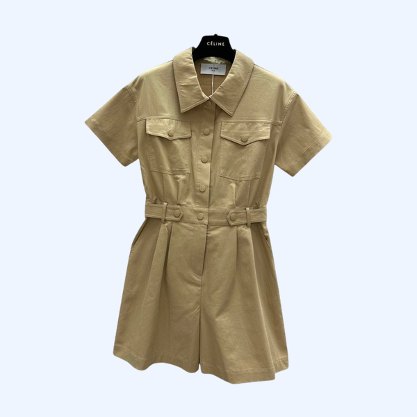 [ 셀린느 ] 25ss 반팔 점프 슈트