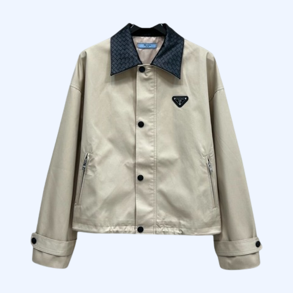 [ Prada ] 프라다 패치워크 카라 자켓