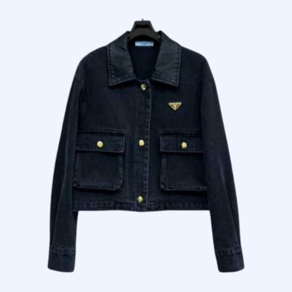 [ Prada ] 프라다 포켓 데님 자켓