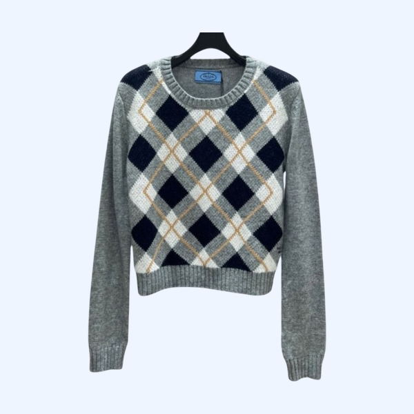 [ Prada ] 프라다 라운드 니트