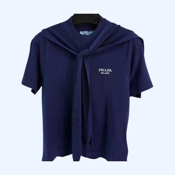 [ Prada ] 프라다 케이프 니트