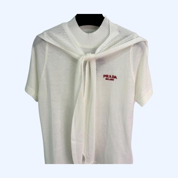 [ Prada ] 프라다 케이프 니트