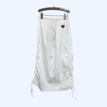 [ Prada ] 프라다 스트링 롱 스커트