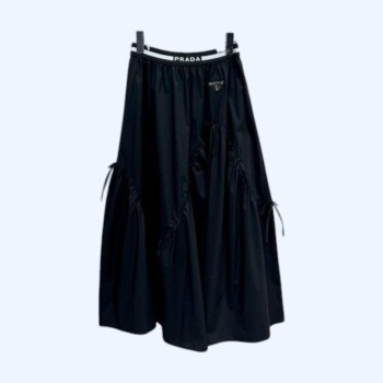 [ Prada ] 프라다 밴딩 롱 스커트