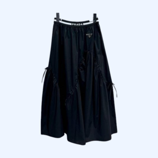 [ Prada ] 프라다 밴딩 롱 스커트