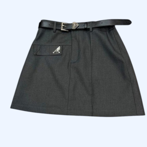 [ Prada ] 프라다 밴딩 미니 스커트