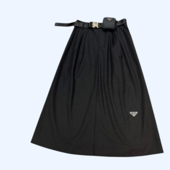 [ Prada ] 프라다 벨트 스커트