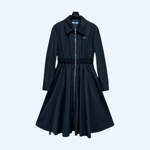 [ Prada ] 프라다 카라 밴딩 원피스