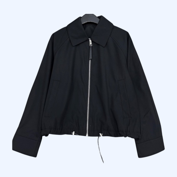 [ Loro Piana ] 로로피아나 카라 집업 자켓