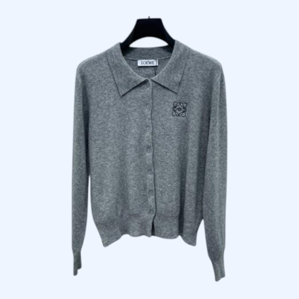 [ Loewe ] 로에베 카라 니트 가디건