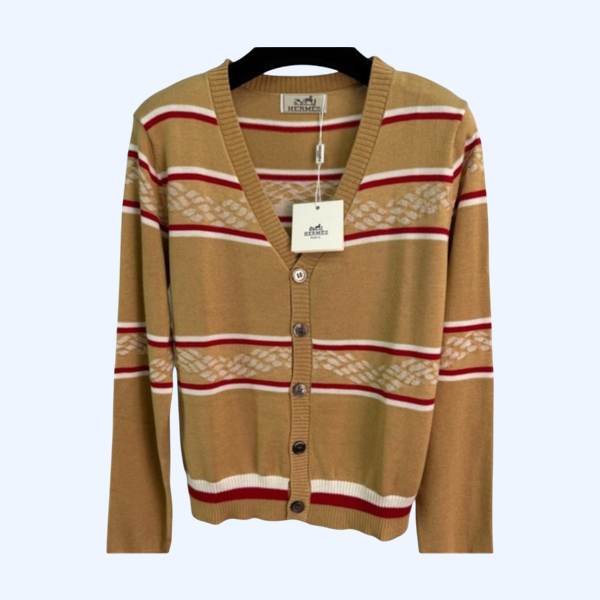 [ Hermes ] 에르메스 스트라이프 가디건