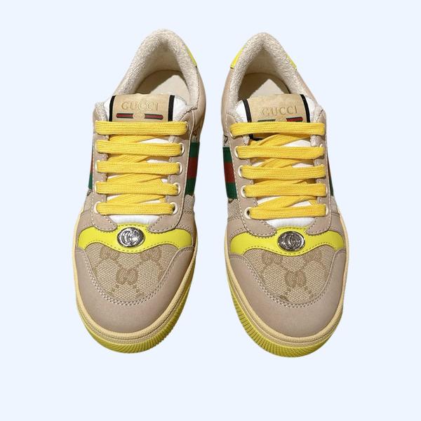 [ Gucci ] 구찌 GG 스크리너 웹 스니커즈
