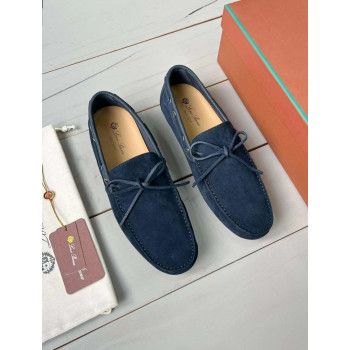 [Loro Piana] 로로피아나 도트 솔 워크 모카신