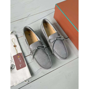 [Loro Piana] 로로피아나 도트 솔 워크 모카신