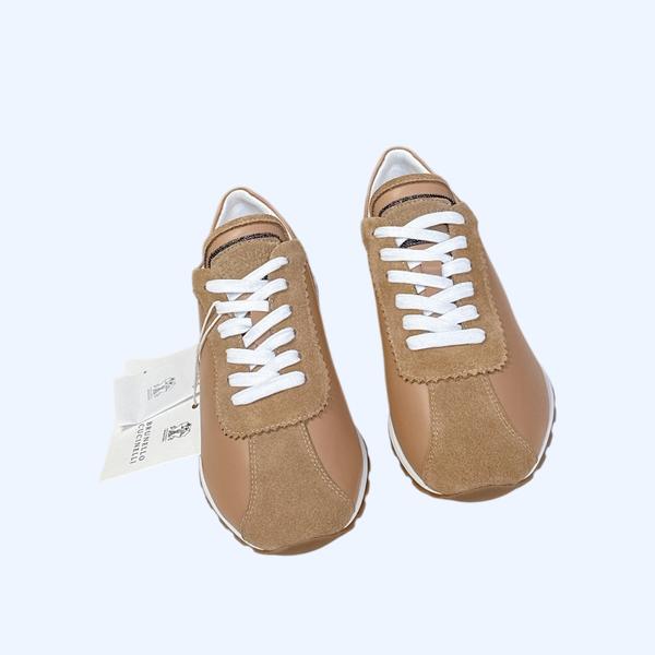 [ Brunello Cucinelli ] 브루넬로 쿠치넬리 가죽 스니커즈