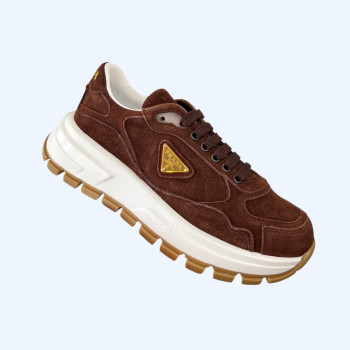 [ 프라다 ] prax 01 스웨이드 스니커즈