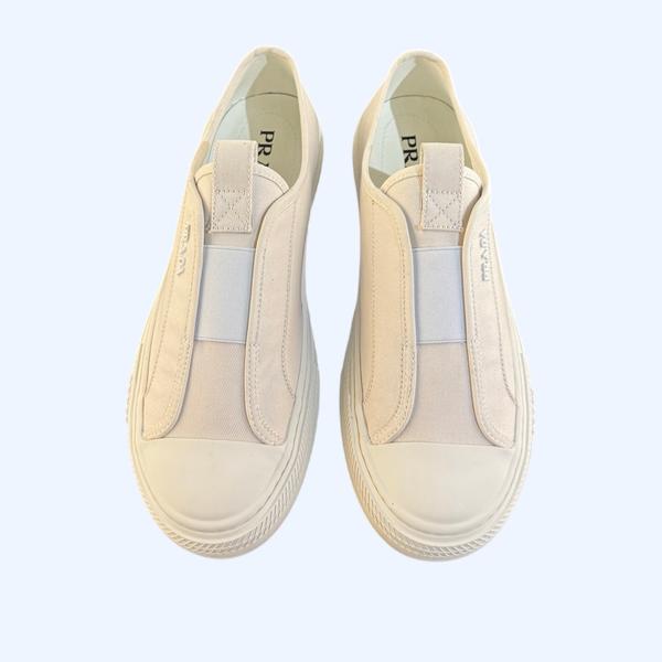 [ Prada ] 프라다 캔버스 스니커즈