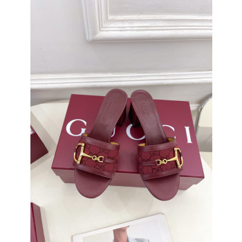 [ Gucci ] 구찌 홀스빗 슬라이드 샌들