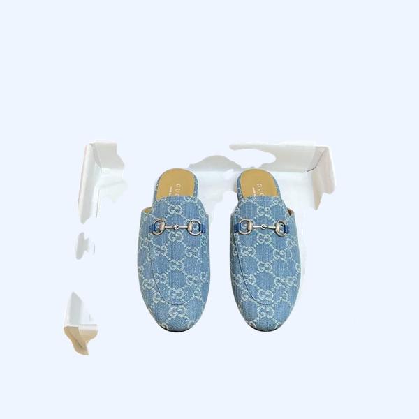 [Gucci] 구찌 프린스타운 GG 뮬