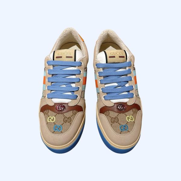 [ Gucci ] 구찌 GG 스크리너 웹 스니커즈