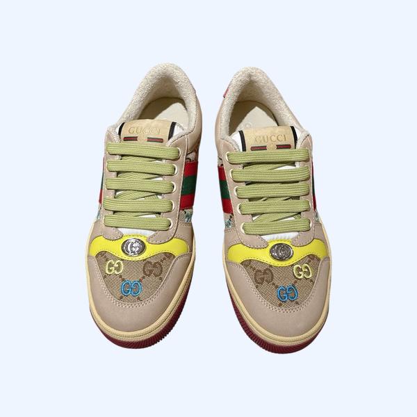 [ Gucci ] 구찌 GG 스크리너 웹 스니커즈