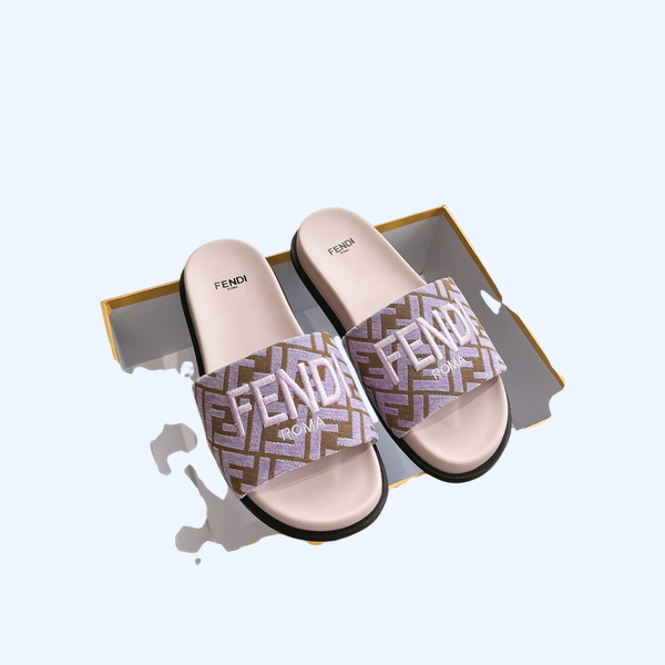 [ 펜디 ] 25ss 런웨이 컬렉션 슬라이드 뮬