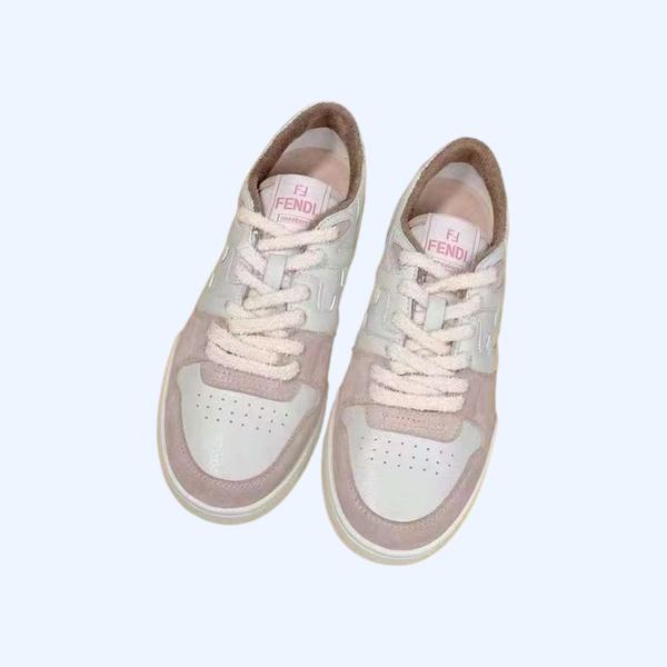 [Fendi] 펜디 매치 스웨이드 로우탑 스니커즈