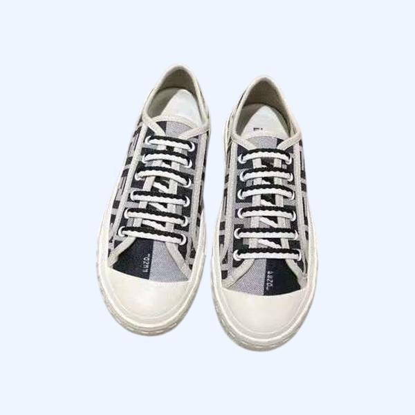 [Fendi] 펜디 도미노 캔버스 로우탑 스니커즈