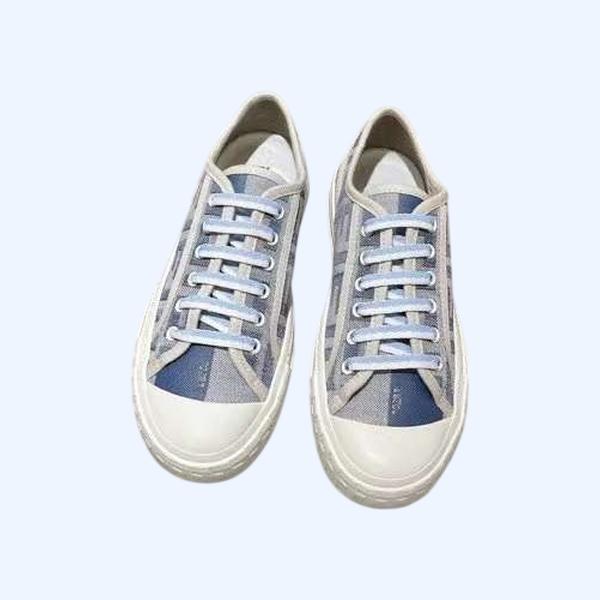 [Fendi] 펜디 도미노 캔버스 로우탑 스니커즈