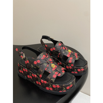 [ LV ] 마야 플랫폼 샌들