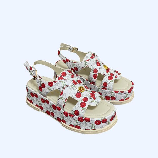 [ LV ] 마야 플랫폼 샌들