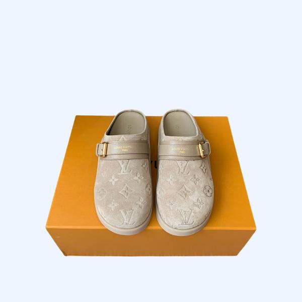 [ LV ] 투 고 플랫 컴포트 클로그