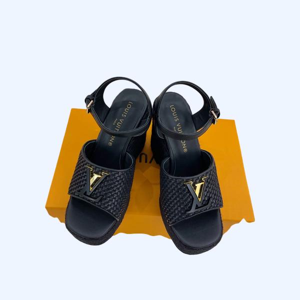 [ LV ] 마레 웨지 샌들