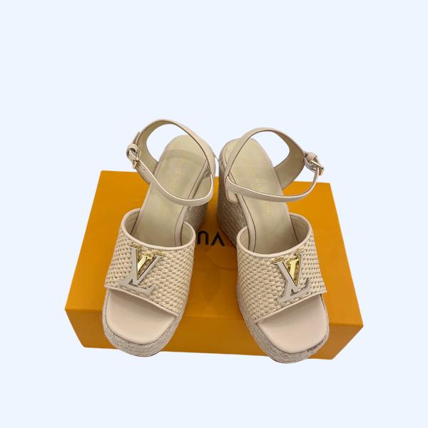 [ LV ] 마레 웨지 샌들