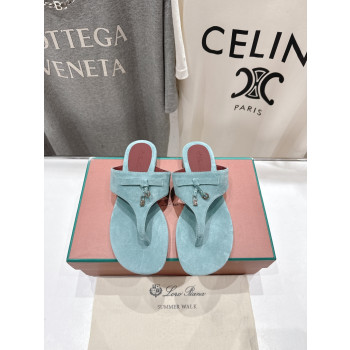 [ Loro Piana ] 로로피아나 참스 스웨이드 샌들