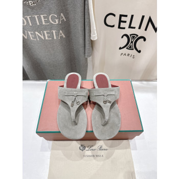 [ Loro Piana ] 로로피아나 참스 스웨이드 샌들