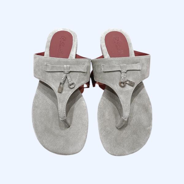 [ Loro Piana ] 로로피아나 참스 스웨이드 샌들