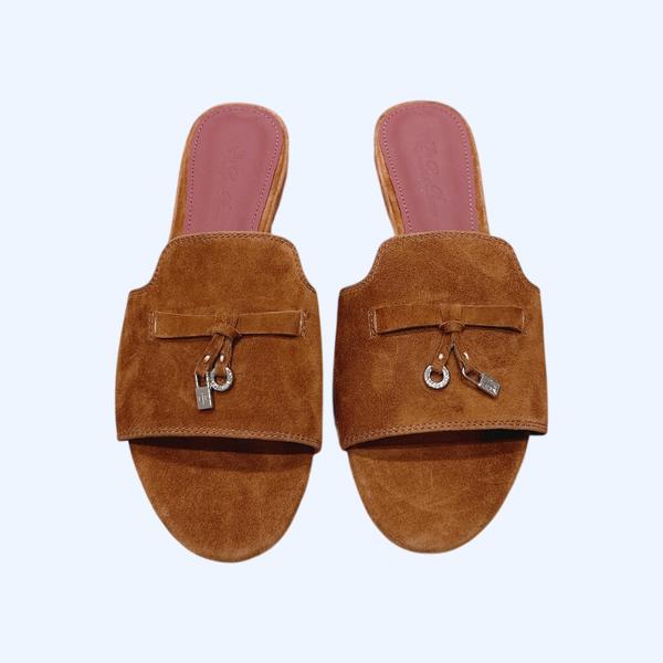 [ Loro Piana ] 로로피아나 썸머 참스 샌들