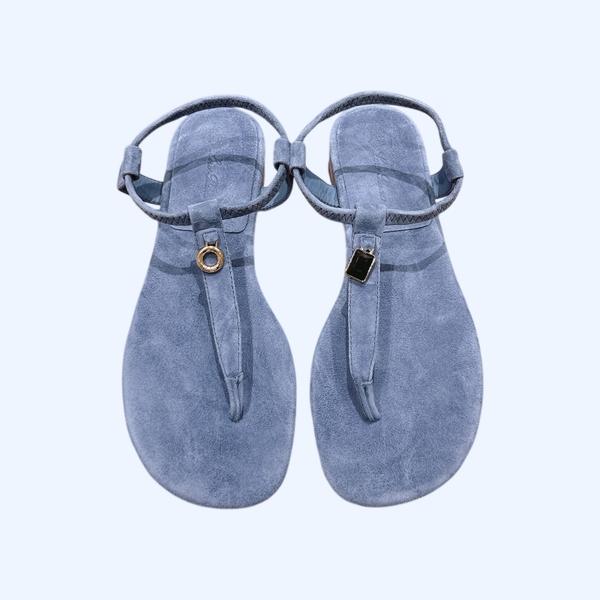 [ Loro Piana ] 로로피아나 민딜 스웨이드 샌들