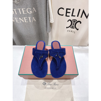 [ Loro Piana ] 로로피아나 참스 스웨이드 샌들