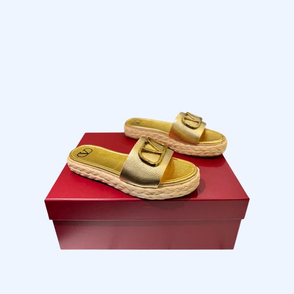 [ Valentino ] 발렌티노 V로고 에스파듀 샌들