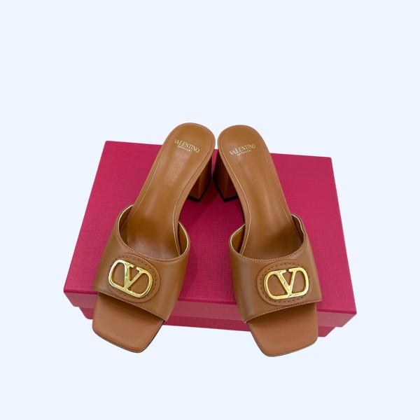 [ Valentino ] 발렌티노 가라바니 브이로고 슬라이드 샌들