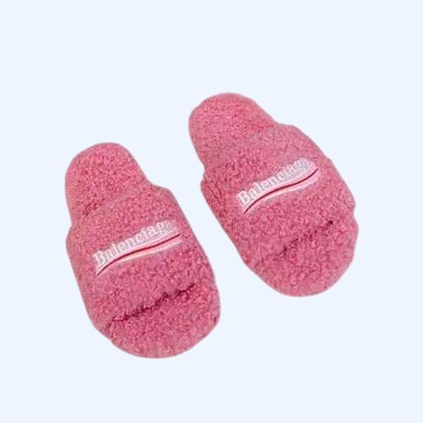 [Balenciaga] 발렌시아가 퍼리 슬라이드