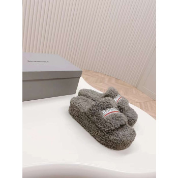 [Balenciaga] 발렌시아가 퍼리 슬라이드