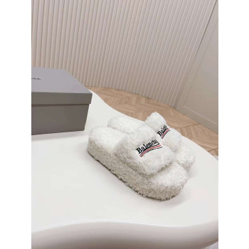 [Balenciaga] 발렌시아가 퍼리 슬라이드