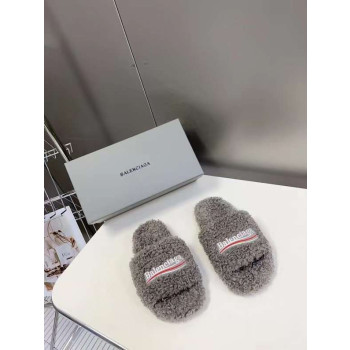 [Balenciaga] 발렌시아가 퍼리 슬라이드