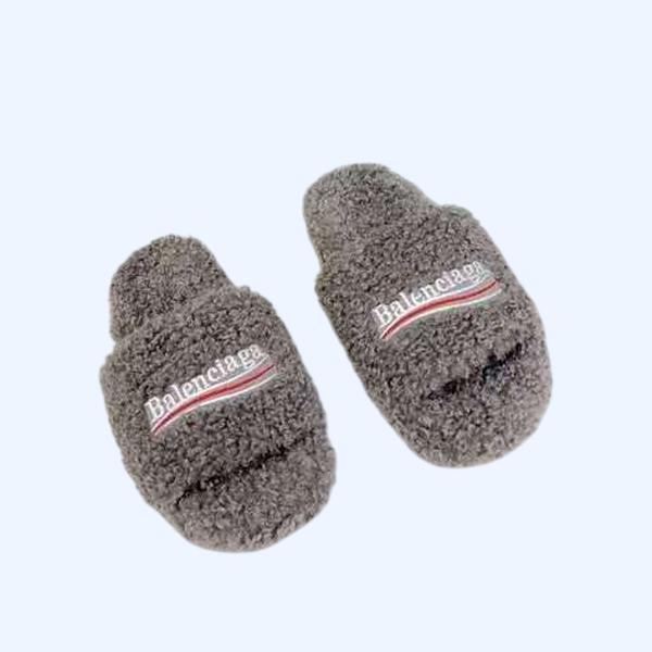 [Balenciaga] 발렌시아가 퍼리 슬라이드